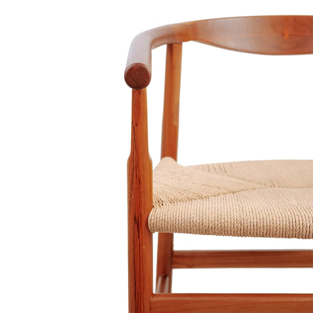 Natural Solid Teak Dining Chair – FL1077NTRL