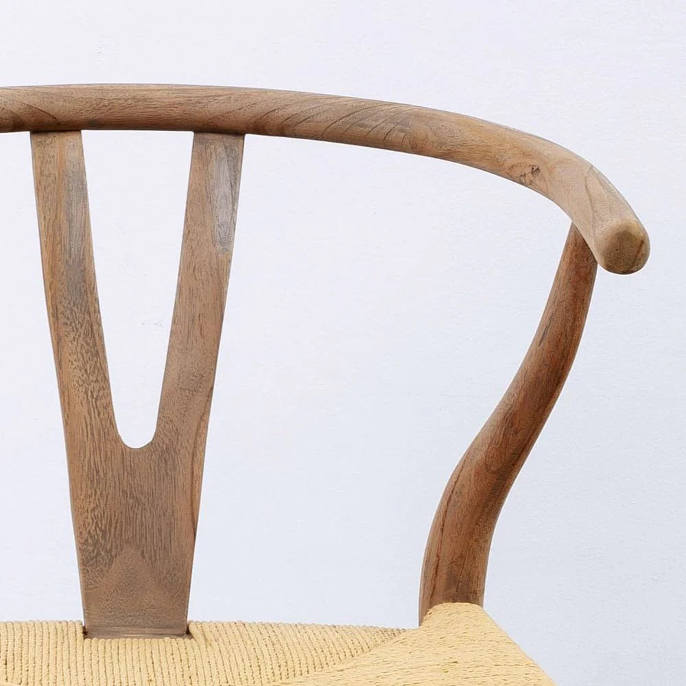 Grey Teak Dining Chair
