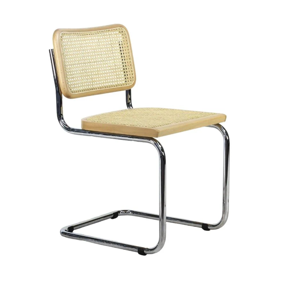 Steel and Beech Side Chair