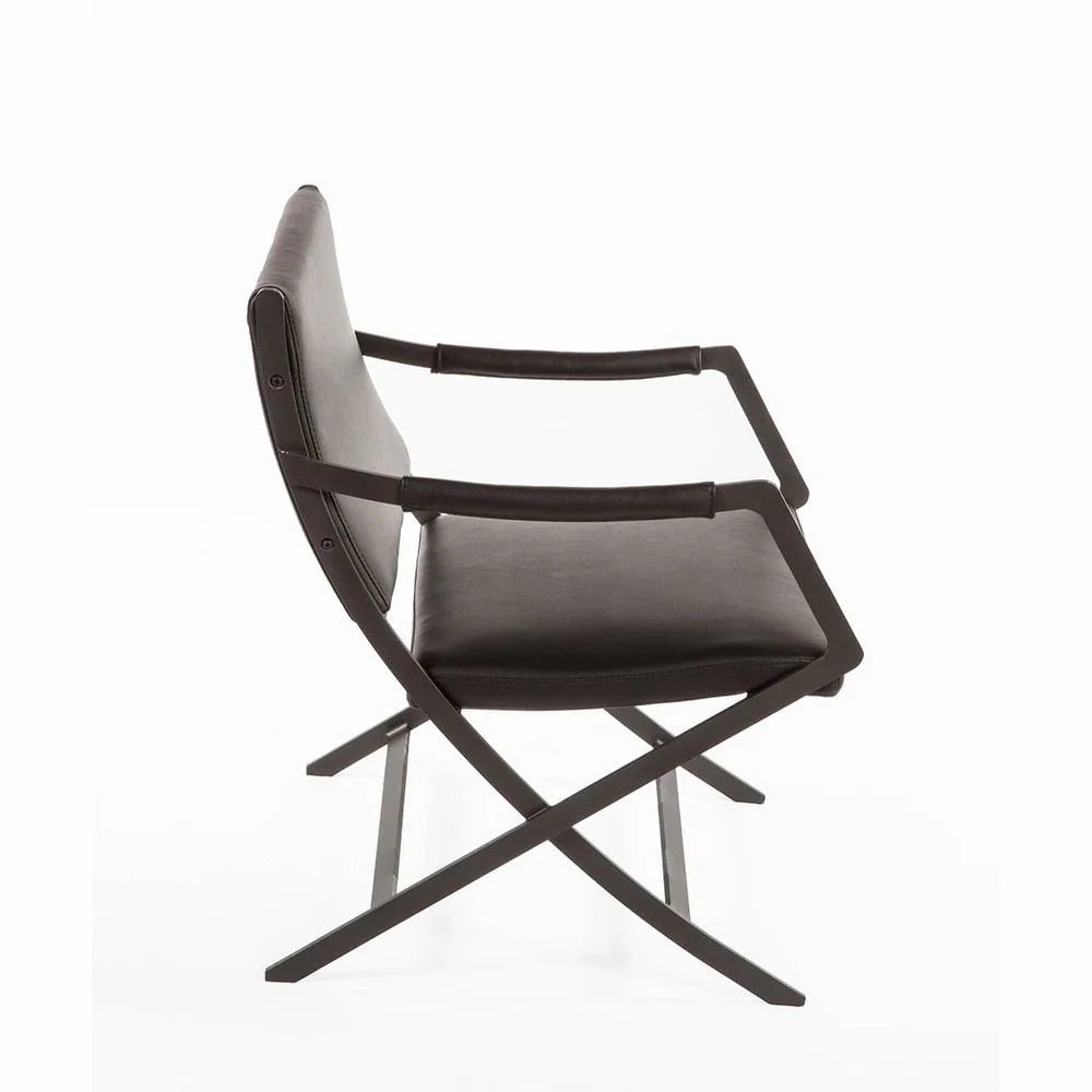 Black Iron Armchair