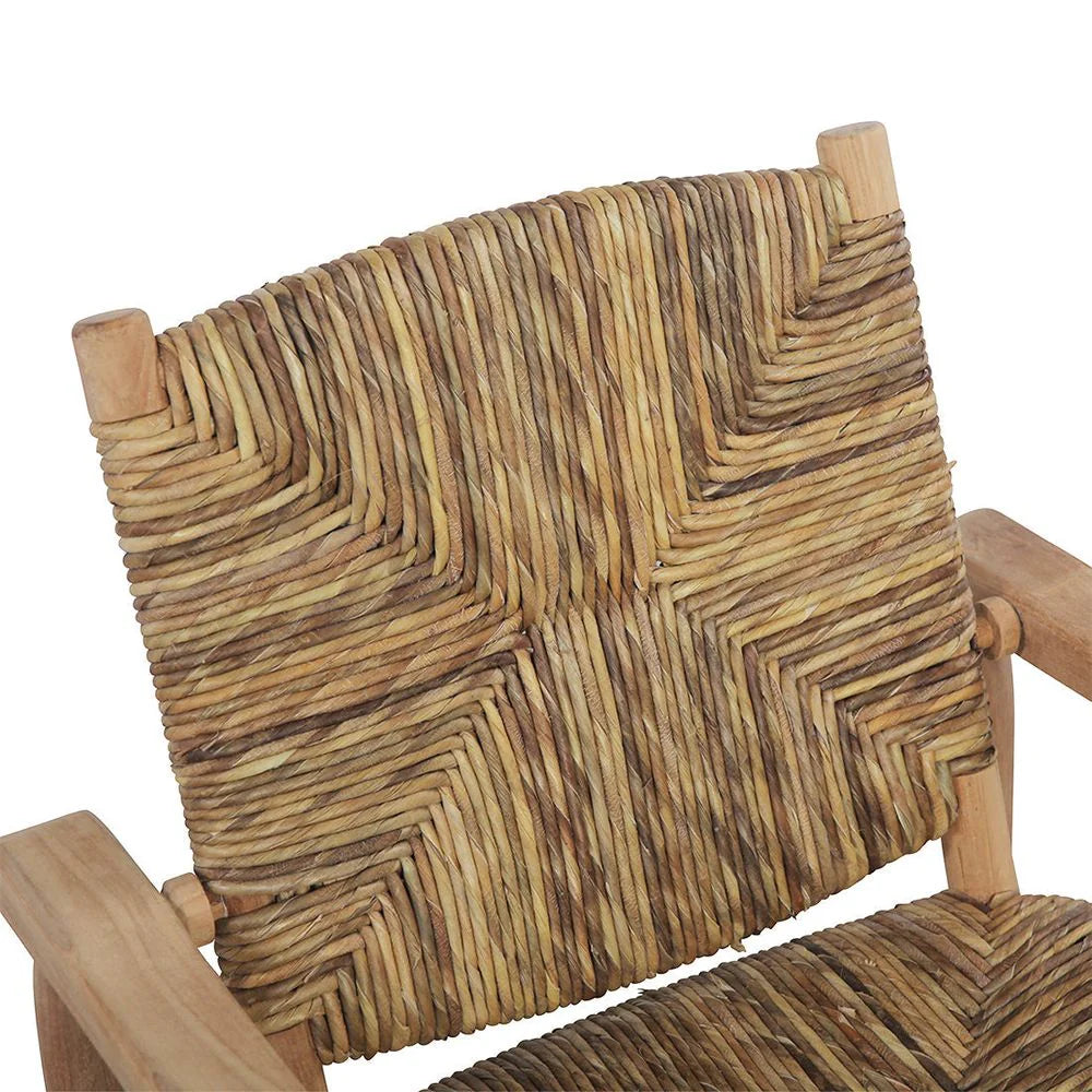 Solid Teak Lounge Chair