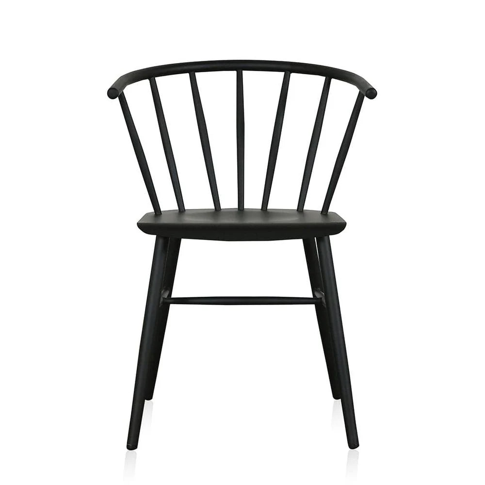 Black Metal Dining Chair
