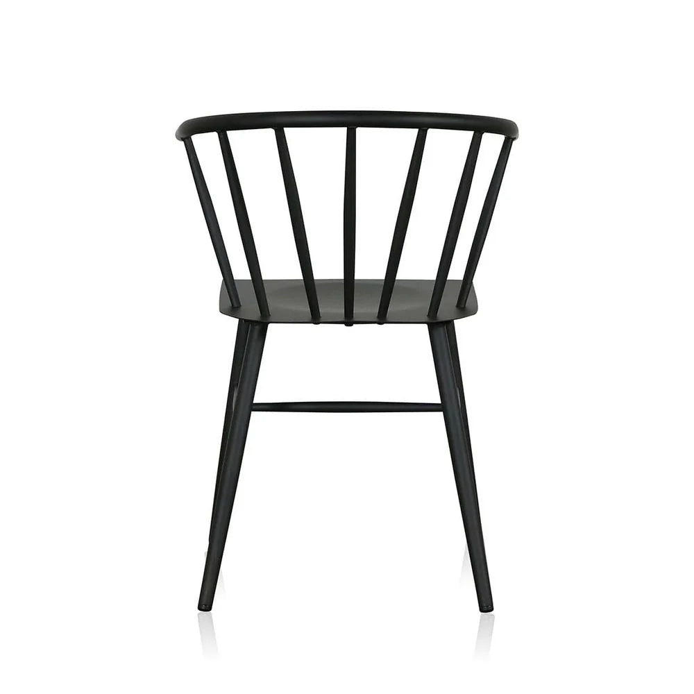 Black Metal Dining Chair