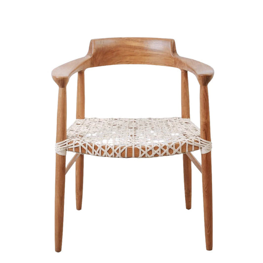 Natural Teak Dining Chair – FL1009