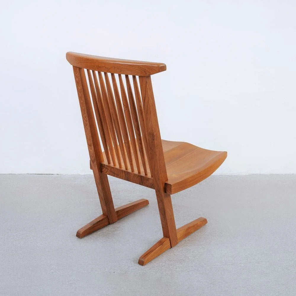 Natural Solid Teak Dining Chair – FL1383