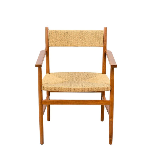 Natural Teak Dining Armchair