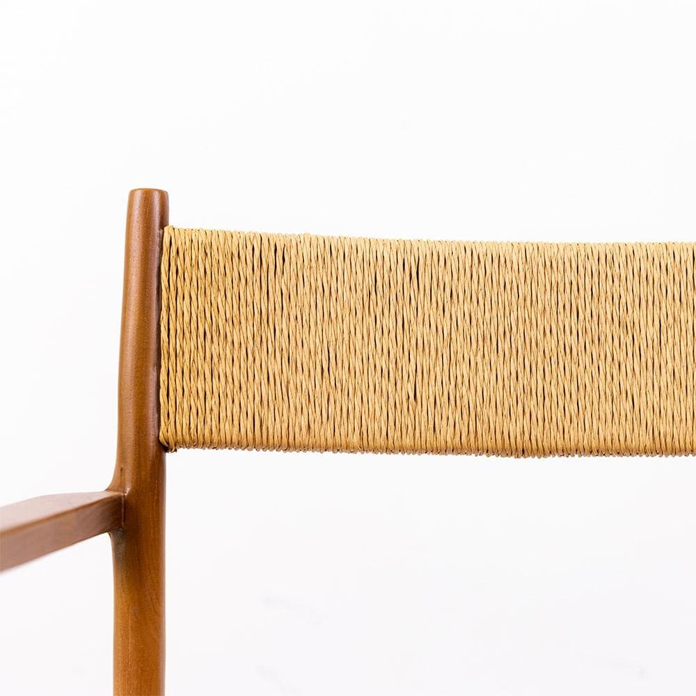 Natural Teak Dining Armchair