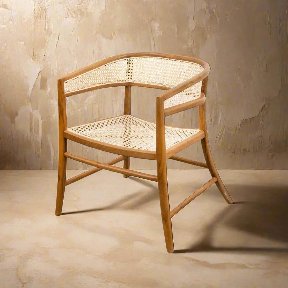 Natural Teak Dining Chair – FL1039
