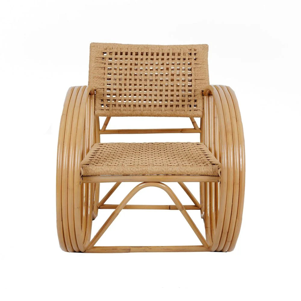 Natural Rattan Lounge Chair – FL1059NTRL
