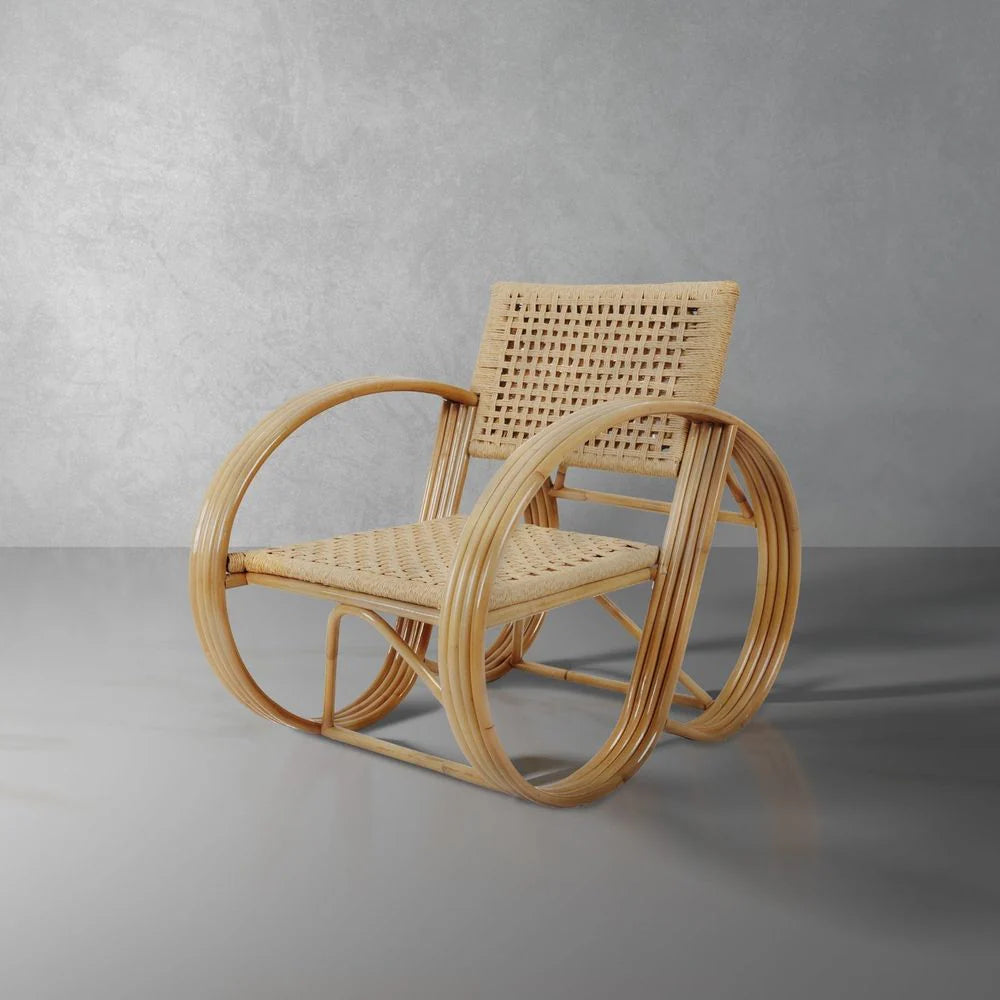 Natural Rattan Lounge Chair – FL1059NTRL