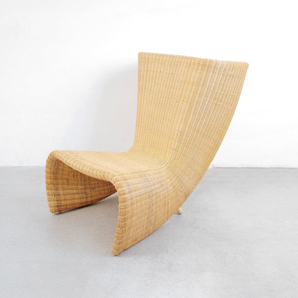 Natural Rattan Lounge Chair – FL1071