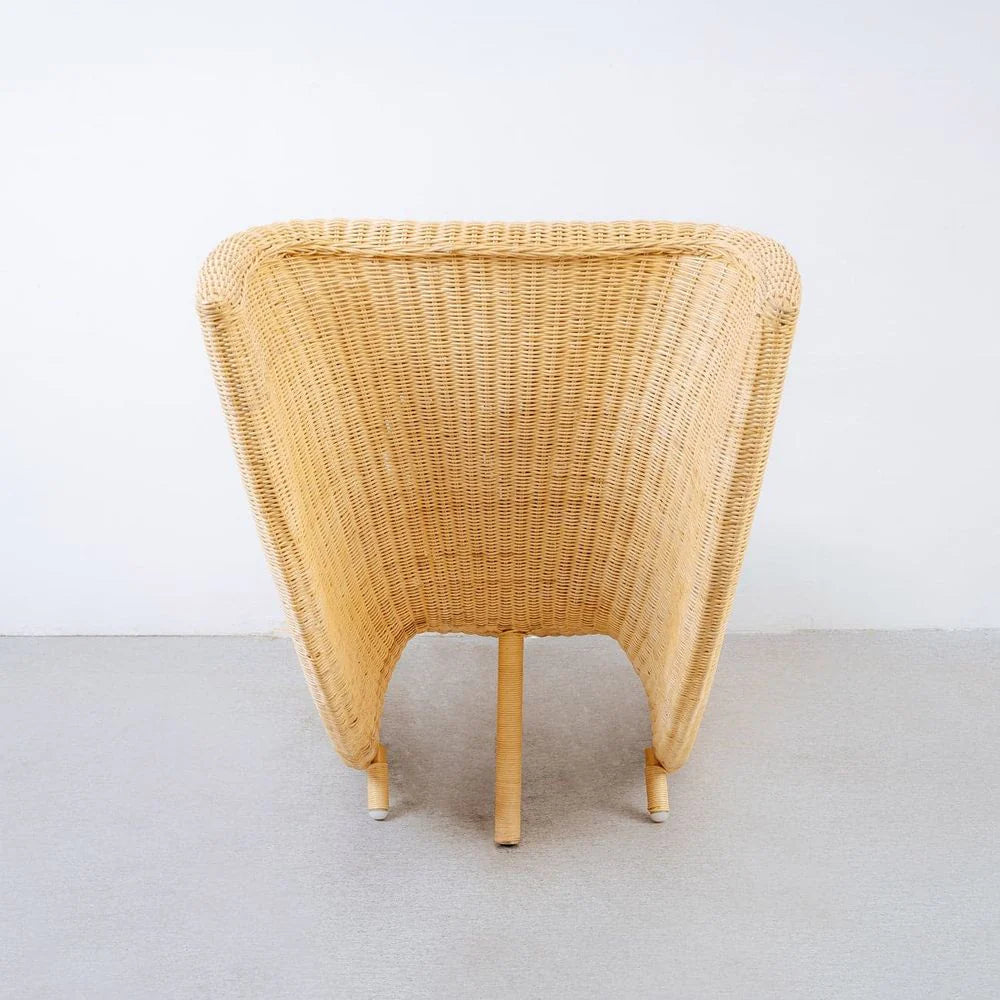 Natural Rattan Lounge Chair – FL1071
