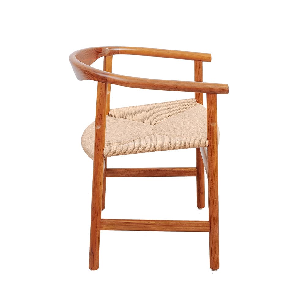 Natural Solid Teak Dining Chair – FL1077NTRL