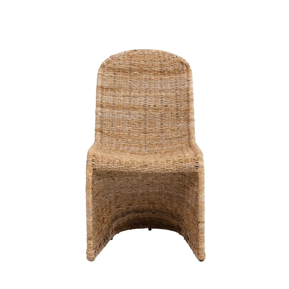Natural Banana Leaf Woven Dining Chair