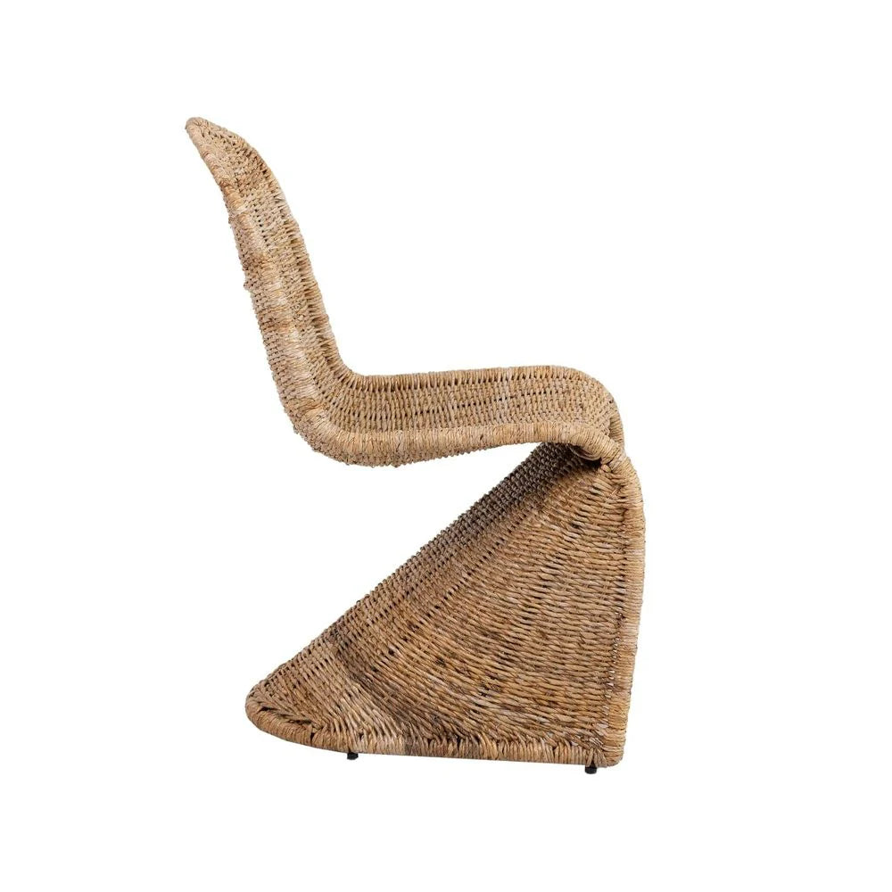 Natural Banana Leaf Woven Dining Chair