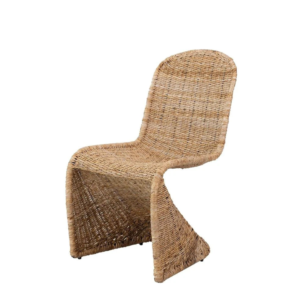 Natural Banana Leaf Woven Dining Chair