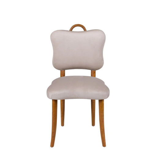 Acacia Dining Chair in Natural and Beige