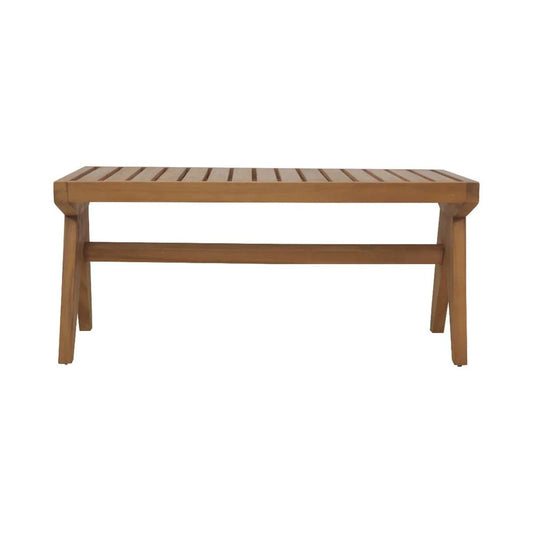 Teak Bench, 39.5-Inch