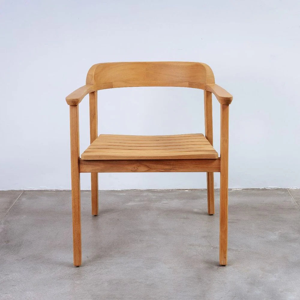 Natural Teak Dining Chair – FL1335NTRL