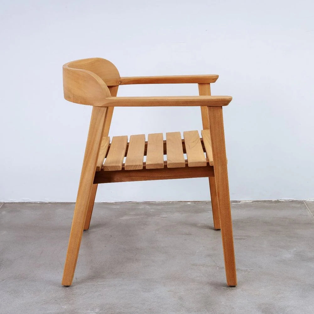 Natural Teak Dining Chair – FL1335NTRL