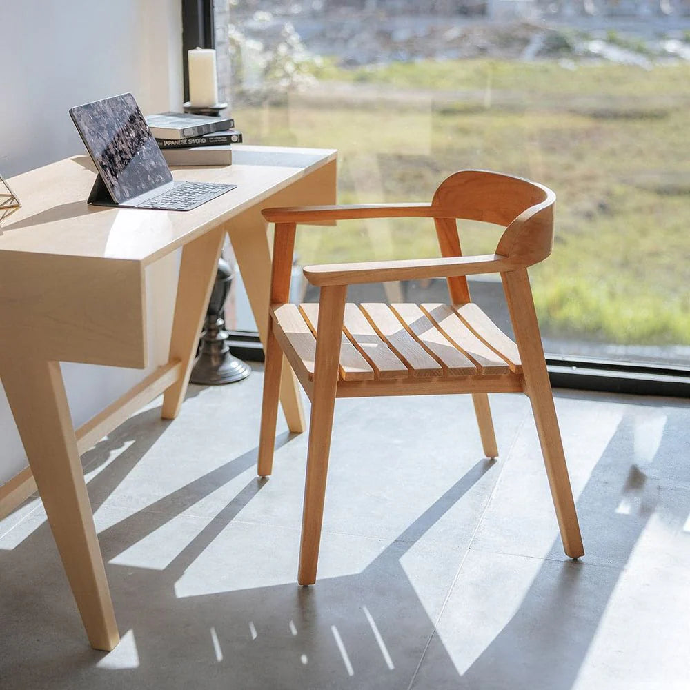 Natural Teak Dining Chair – FL1335NTRL