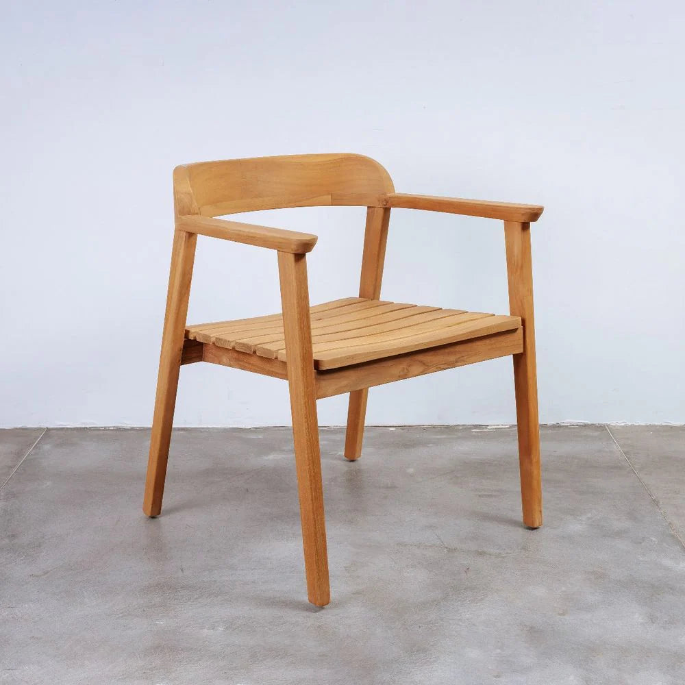 Natural Teak Dining Chair – FL1335NTRL
