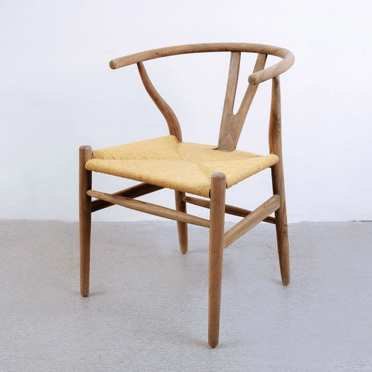 Grey Teak Dining Chair