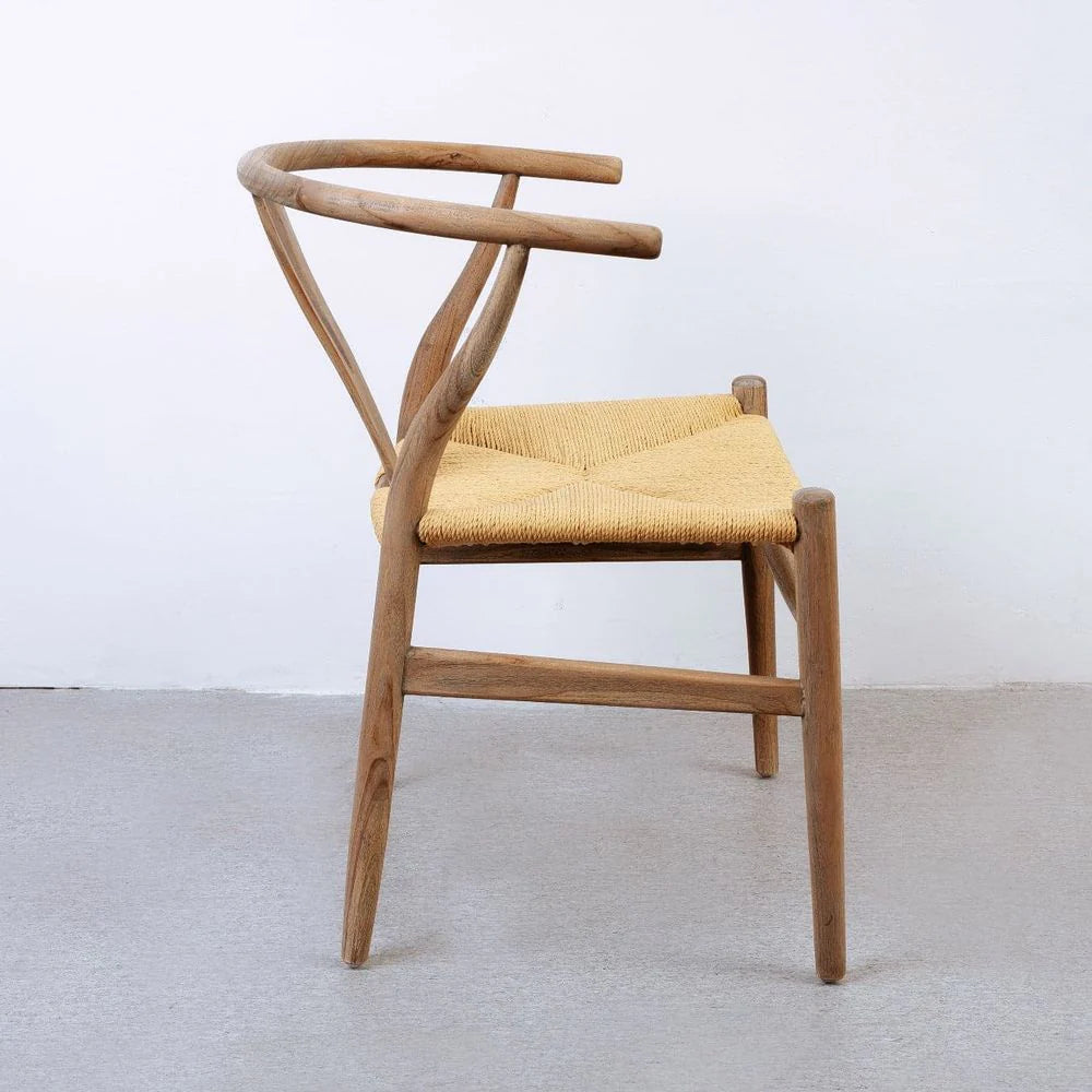Grey Teak Dining Chair