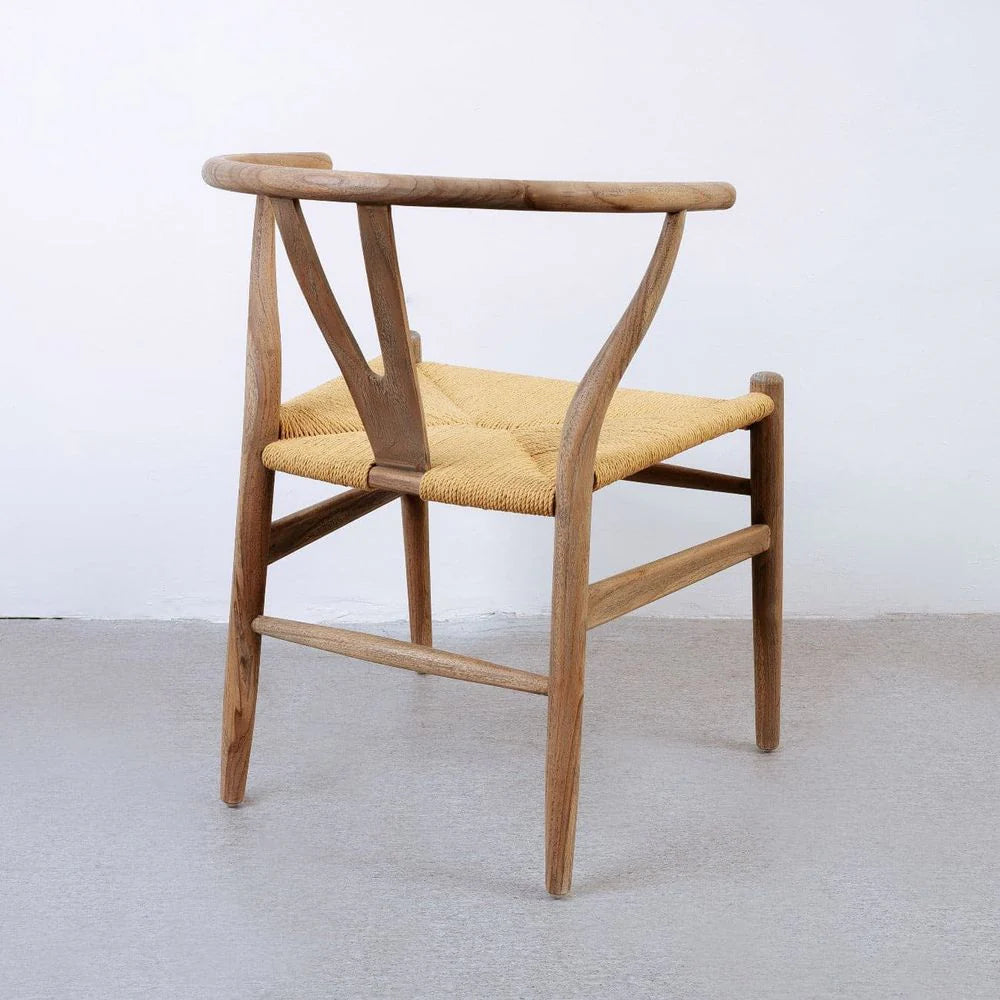 Grey Teak Dining Chair
