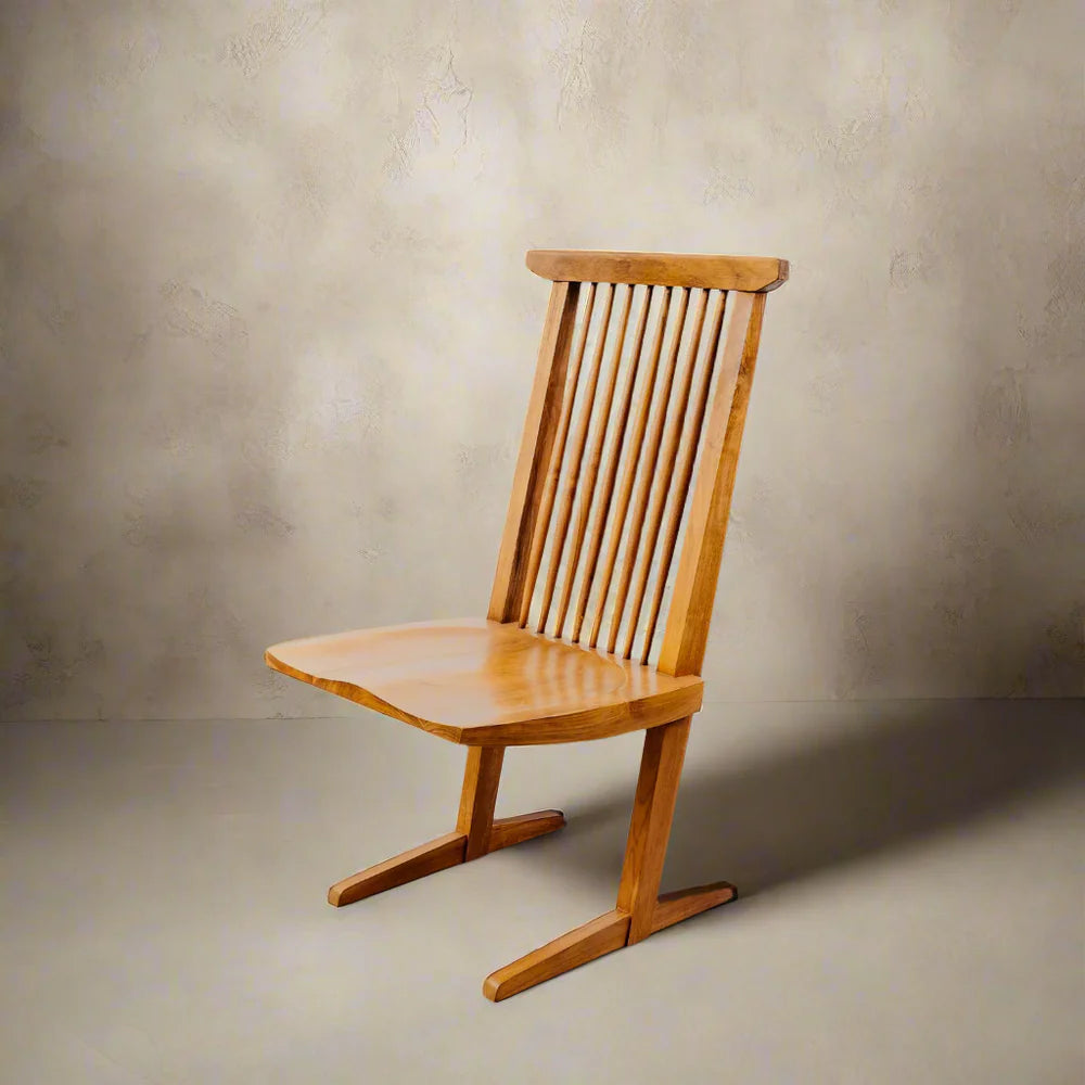 Natural Solid Teak Dining Chair – FL1383