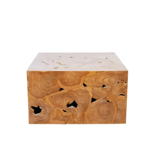 Natural Teak Coffee Table, 31-Inch