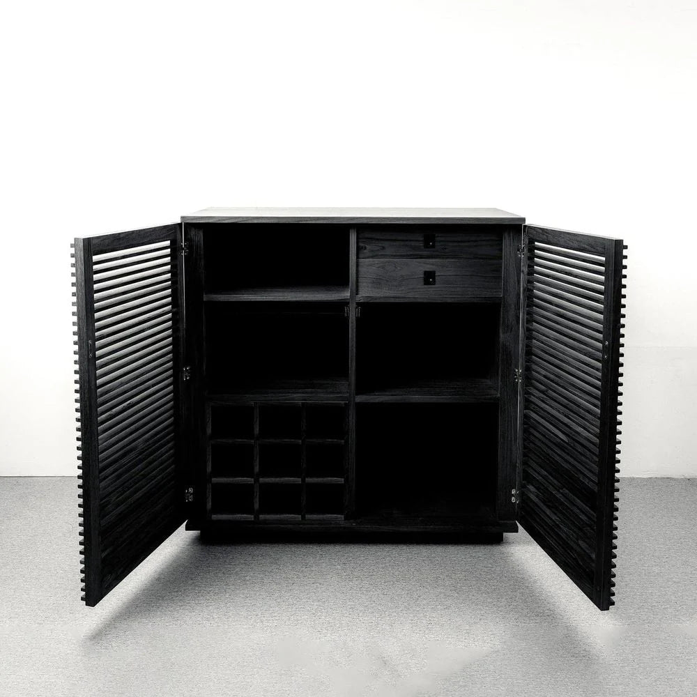 Black Teak Chest