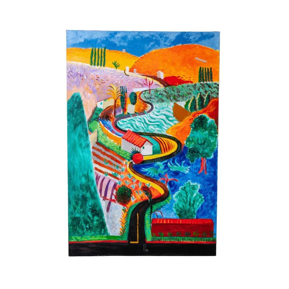 Canvas and Oil Paint Wall Art