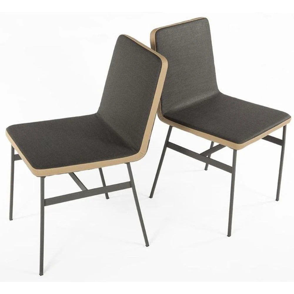 Grey Fabric Dining Chair