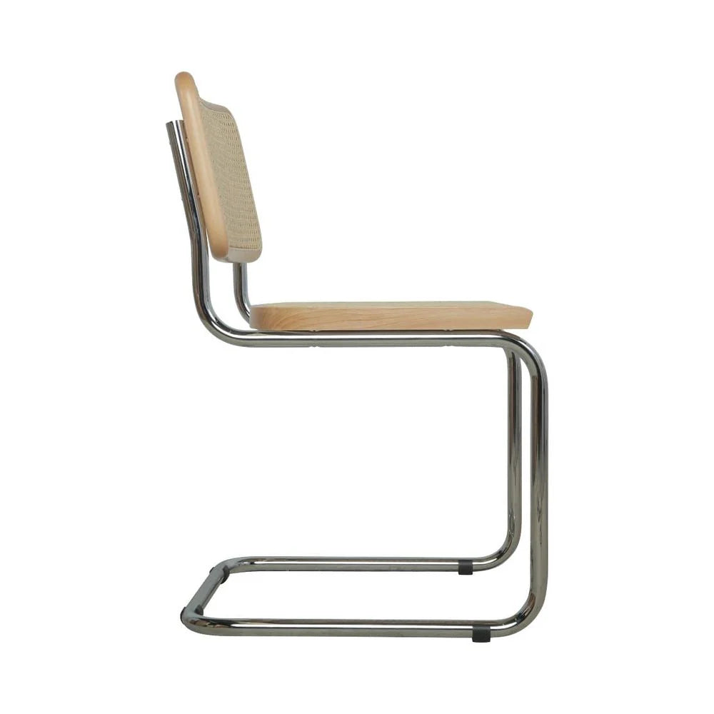 Steel and Beech Side Chair