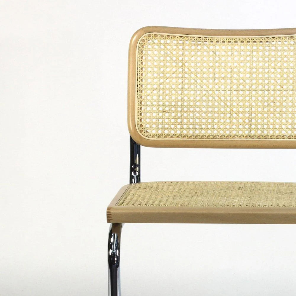 Steel and Beech Side Chair