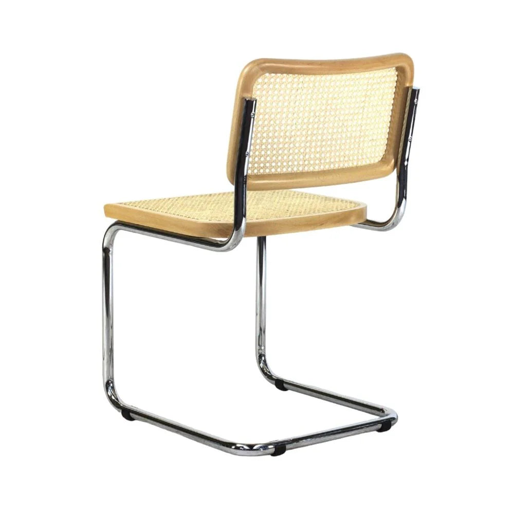 Steel and Beech Side Chair