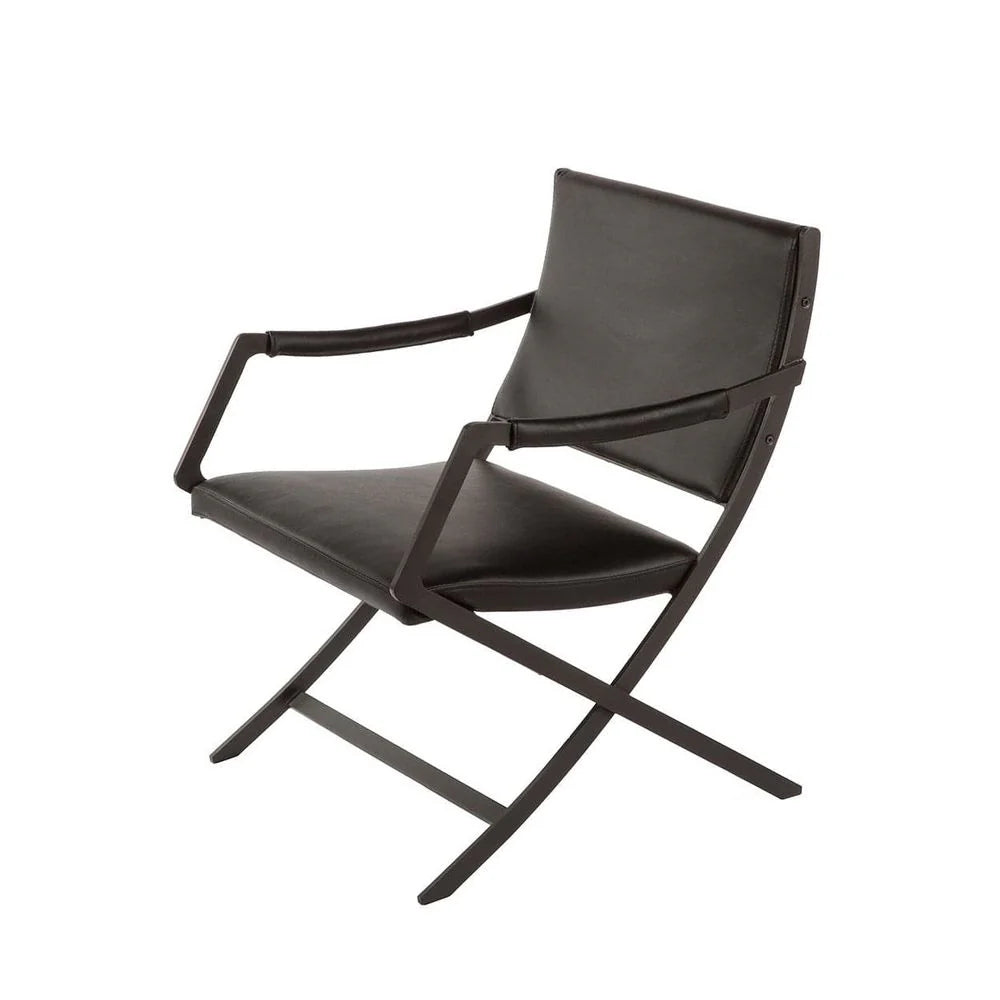Black Iron Armchair