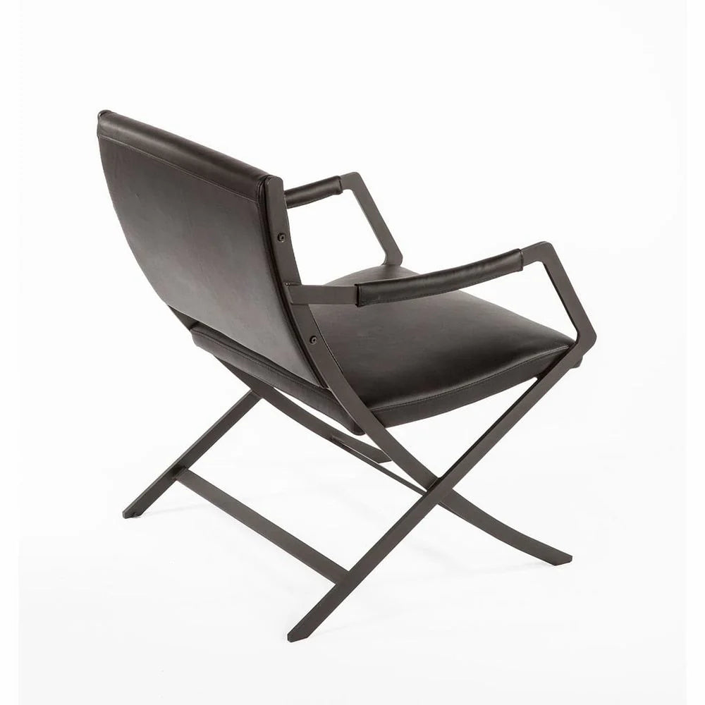 Black Iron Armchair