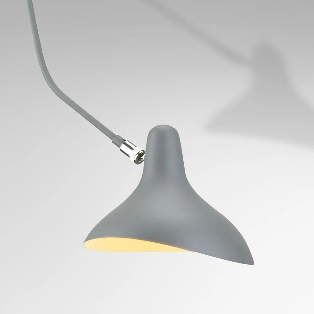 Grey Brass and Steel Pendant Light – LBC054ADGREY