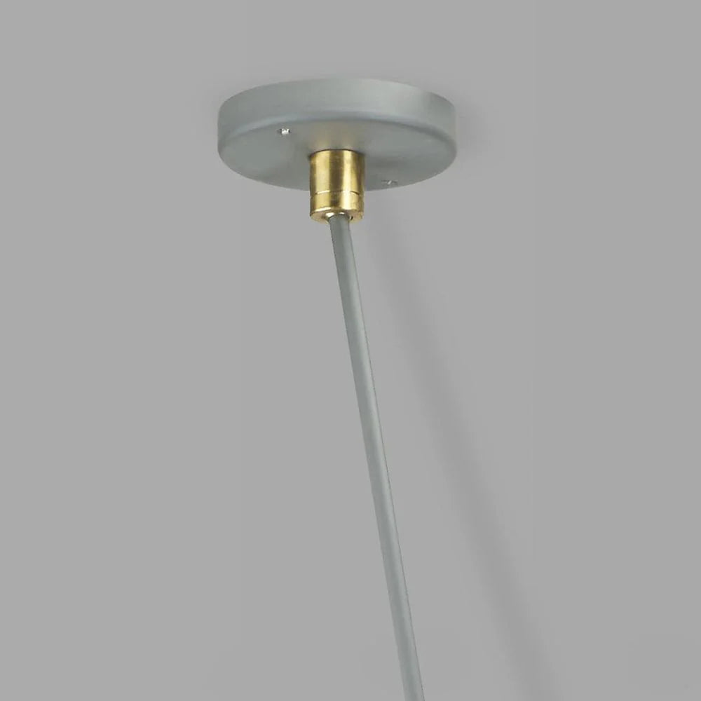 Grey Brass and Steel Pendant Light – LBC054ADGREY