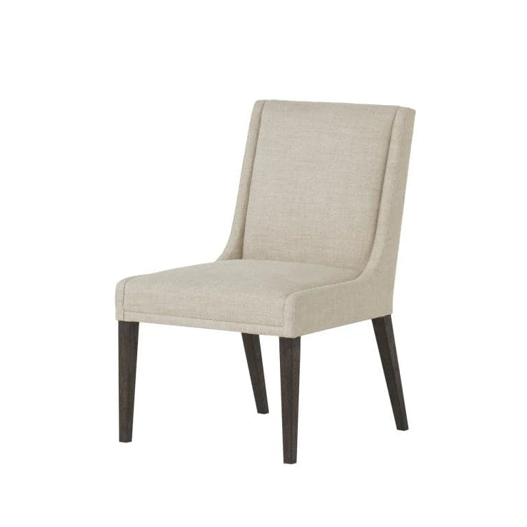 Ivory Oak and Poplar Dining Side Chair
