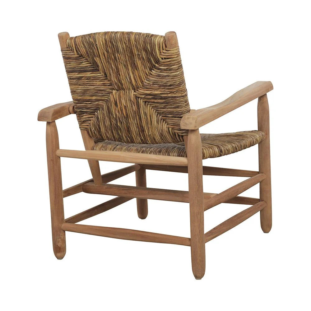 Solid Teak Lounge Chair