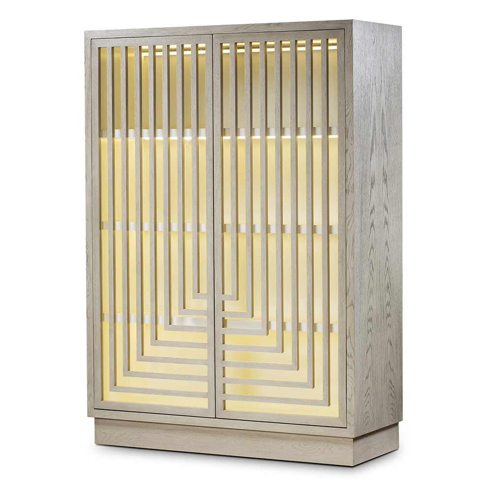 Grey Oak Cabinet